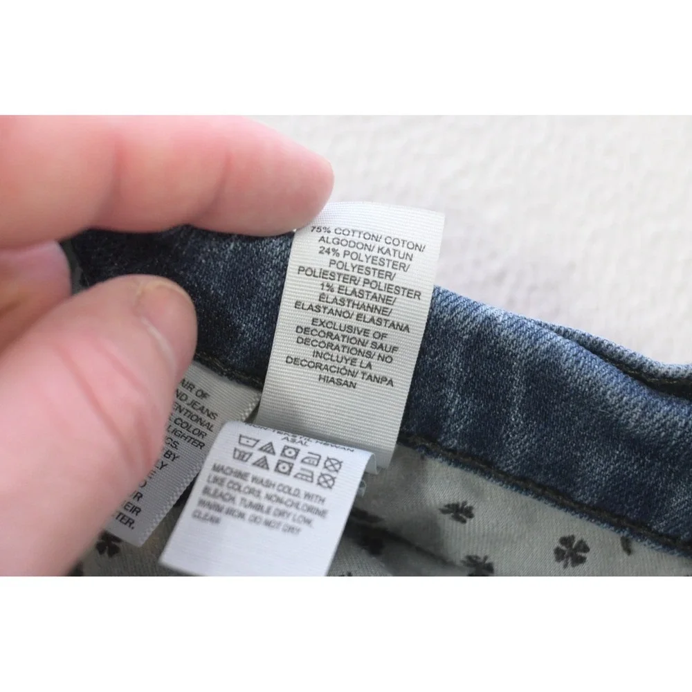 Lucky Brand 121 Slim Jeans Mens‎ 34x30 Blue Medium Wash Stretch Denim Excellent